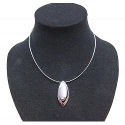 necklace cats eye purple