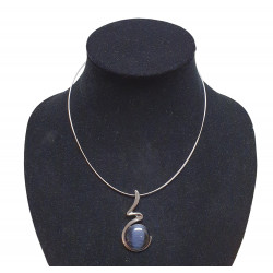 necklace cats eye black