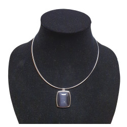 necklace cats eye black