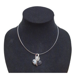 necklace cats eye black