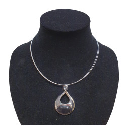 necklace cats eye black