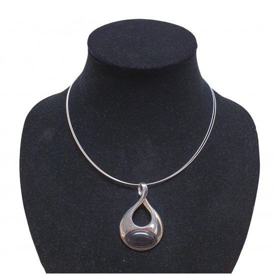 necklace cats eye black