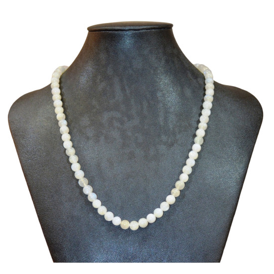 moonstone necklace 6mm