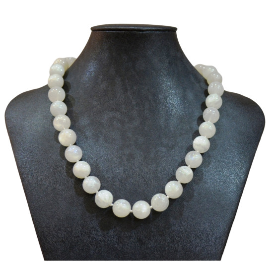 moonstone necklace 12mm