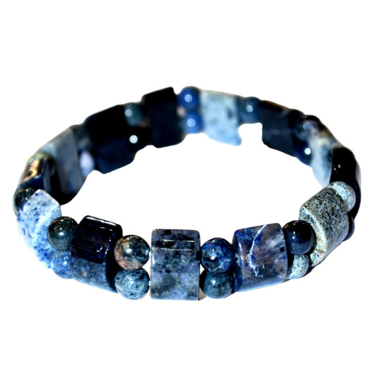 Dumortierite Tank Bracelet