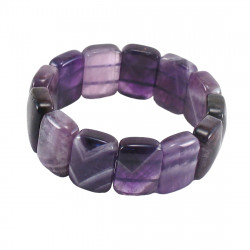 Rectangular Fluorite Bracelet