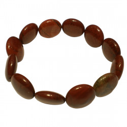 Round Red Jasper Bracelet