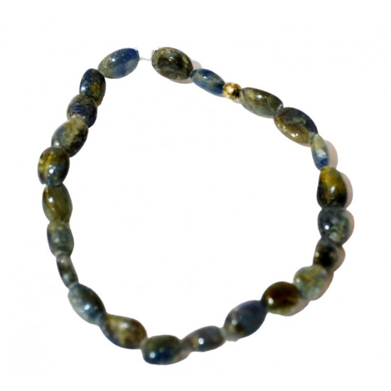 Oval Shaped Blue Sapphire Bracelet