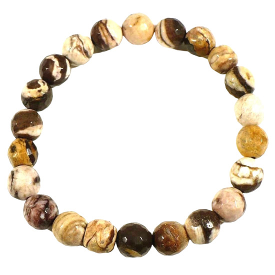 Cappuccino Jasper Bracelet 10mm