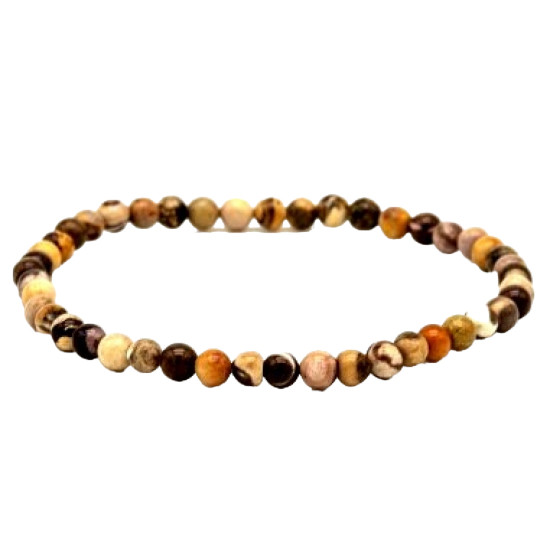 Cappuccino Jasper Bracelet  4mm