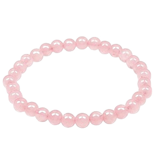 Child Sized Rose Quartz Bracelet 6mm