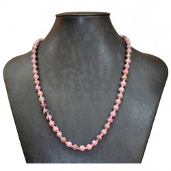 rhodonite necklace 6mm