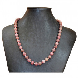 rhodonite necklace 8mm