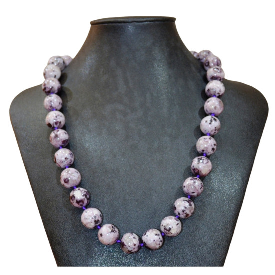 charoite necklace 15mm