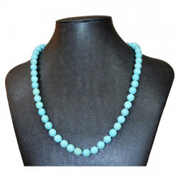 turquoise necklace 8mm