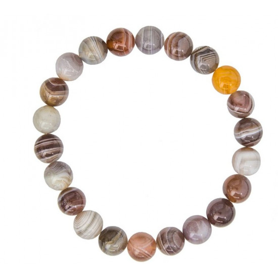 botswana agate bracelet 8mm
