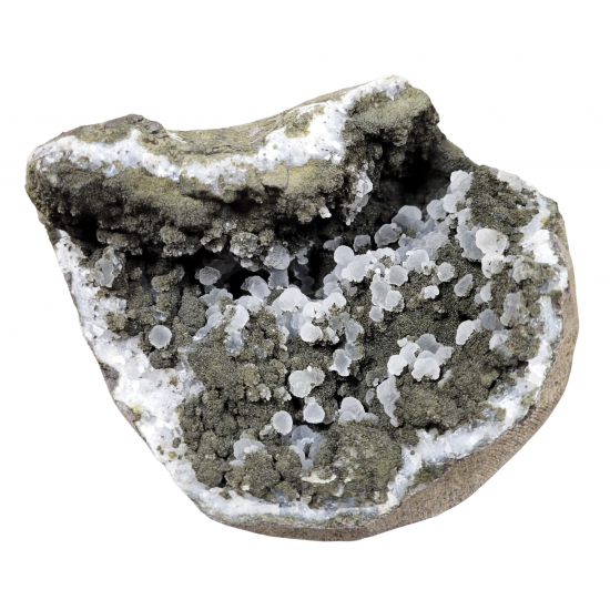 Chalcedony on Julgoldite