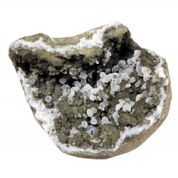 Chalcedony on Julgoldite