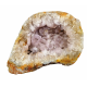 amethyst and calcite (pair)