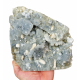 apophyllite and stilbite on chalcedony