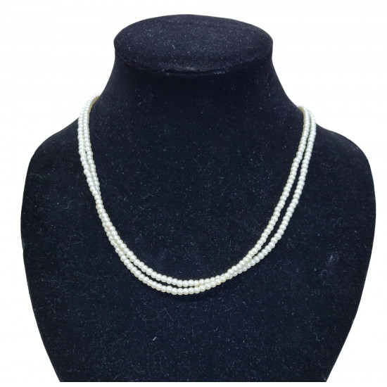 faceted osaka pearl necklace 4mm