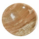Onyx dark Round ashtray - plate