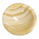 cendrier - plat onyx rond