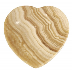Onyx heart ashtray - plate
