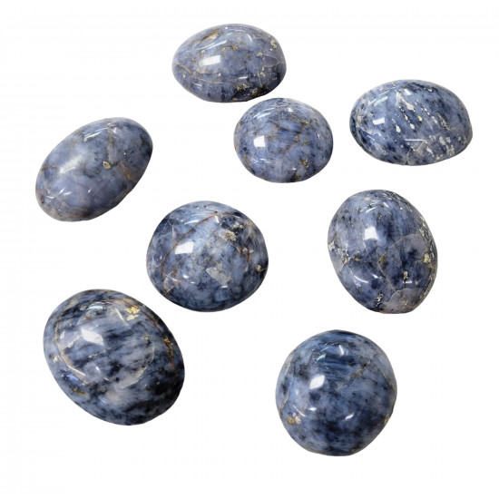 palm stone blue dendrite opal