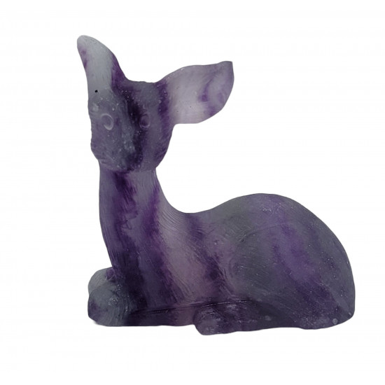 Deer rainbow fluorite