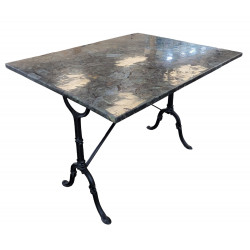 Labradorite stone table