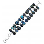 Bracelet labradorite silver