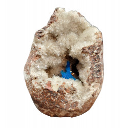 Pentagonite on stilbite