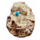 Pentagonite on stilbite