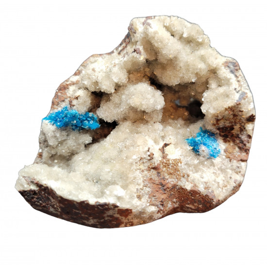Pentagonite on stilbite
