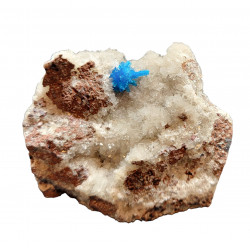 Pentagonite on stilbite