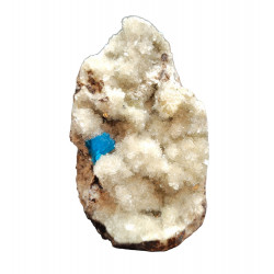 Cavansite on stilbite