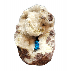 Cavansite on stilbite