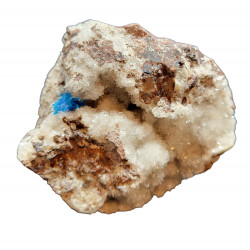 Pentagonite on stilbite