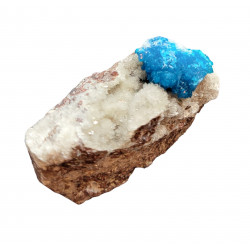 Cavansite on stilbite
