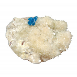 Cavansite on stilbite