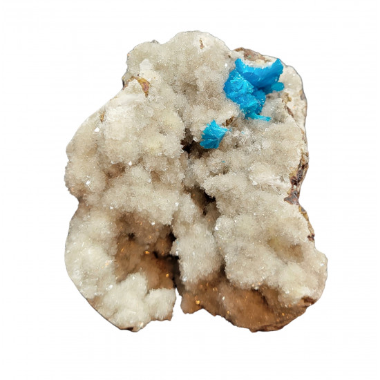 Cavansite on stilbite