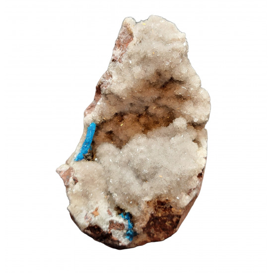 Cavansite on stilbite