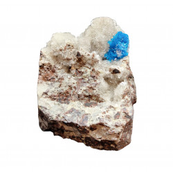 Cavansite on stilbite