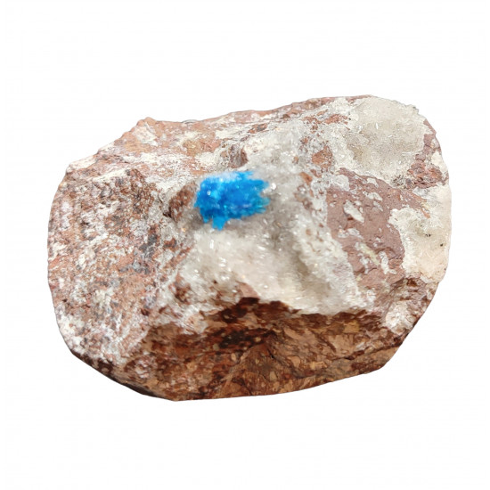 Cavansite on stilbite