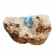 Pentagonite on stilbite