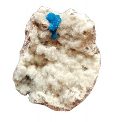 Cavansite on stilbite
