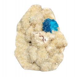 Cavansite on stilbite