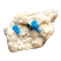 Pentagonite on stilbite