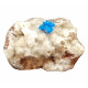 Pentagonite on stilbite